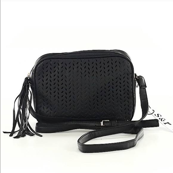 ⭐️LAST 1!⭐️Summer & Rose Black Crossbody Laser-Cut - Picture 6 of 6